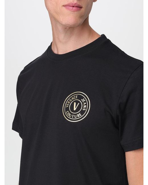 Versace Jeans Couture Black T-Shirt for men
