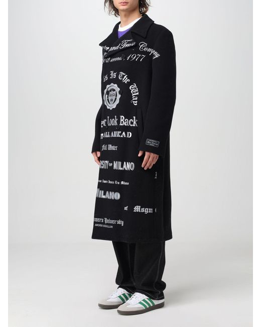 MSGM Blue Coat for men