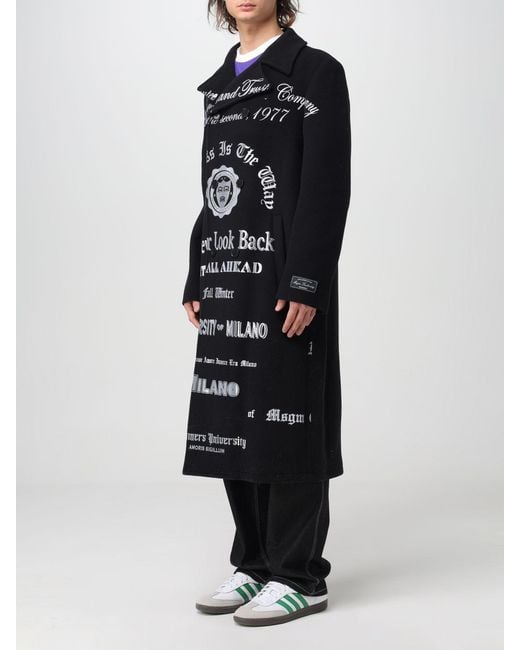MSGM Blue Coat for men