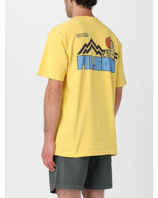 Tシャツ・カットソー FILSON Men T-shirt Yellow FMTEE0115 K 0077 722 Filson T-Shirt in Yellow for Men | Lyst