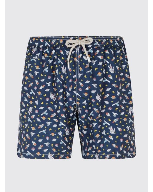 Mc2 Saint Barth Blue Swimsuit for men
