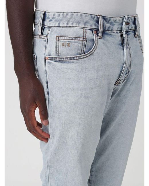 ARMANI EXCHANGE Blue Jeans for men