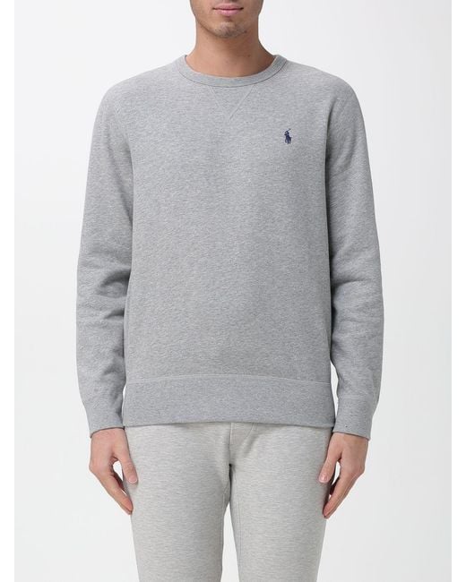 Sweatshirt Homme Polo Ralph Lauren pour homme en coloris Gray