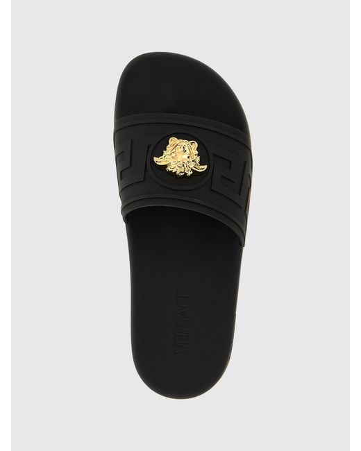 Versace Black Sandals for men