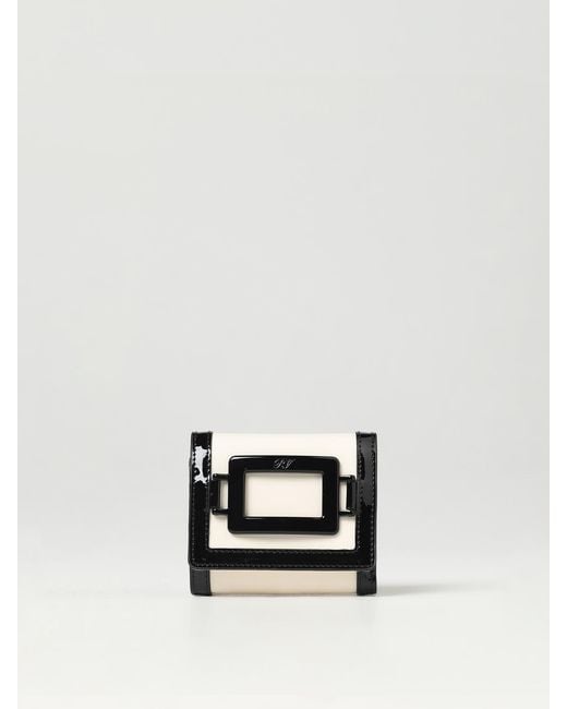 Roger Vivier White Wallet