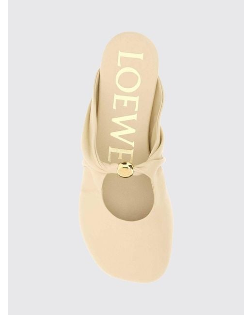 Loewe Natural Heeled Sandal