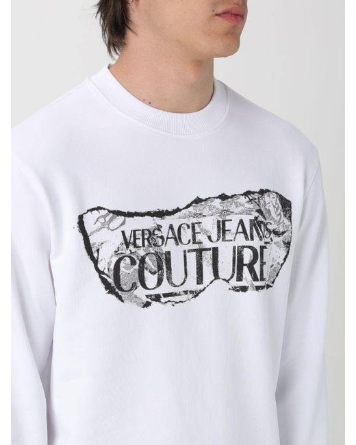 Versace White Sweater for men