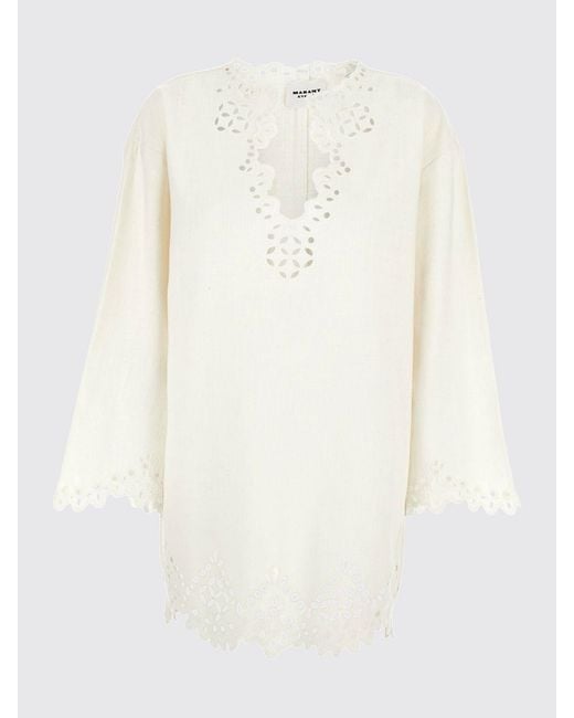 Isabel Marant White Cotton Dress