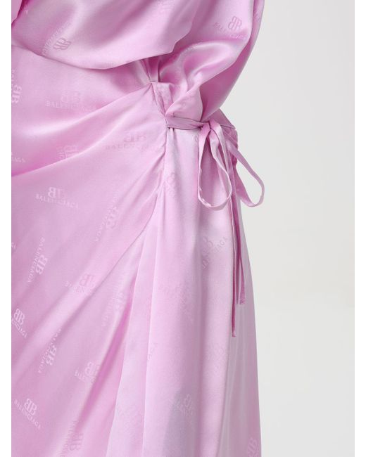 Robes Balenciaga en coloris Pink