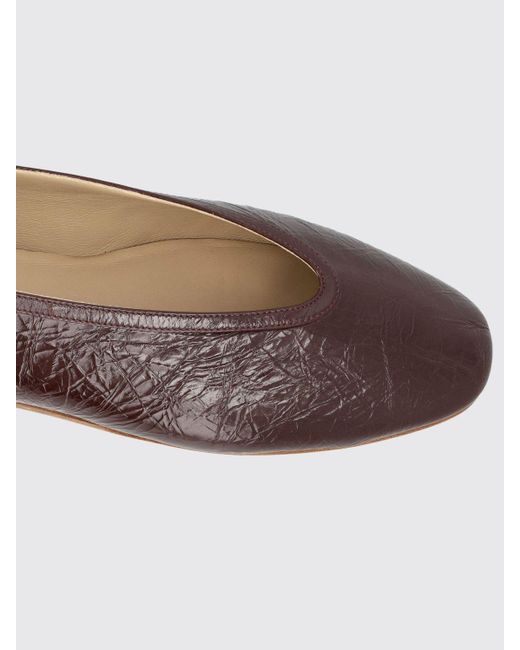 Le Monde Beryl Brown Flat Shoes