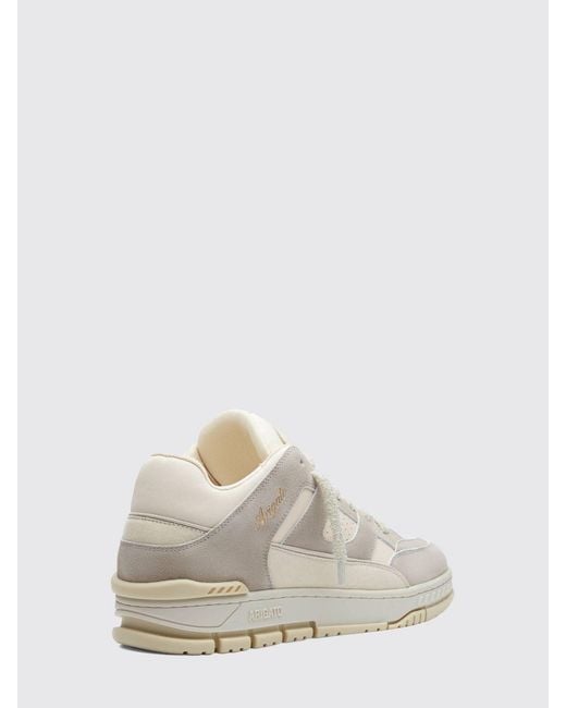 Axel Arigato White Area Lo Suede Sneakers for men
