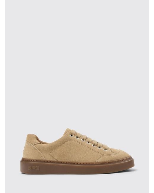 Camper Brown Runner Twentyfive Suede Sneakers
