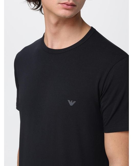 Emporio Armani Black T-Shirt for men