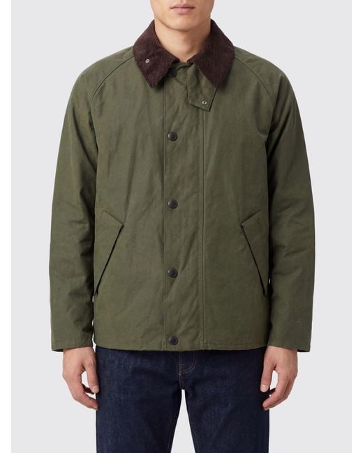 Barbour Green Transporter Oversize Casual Jacket for men