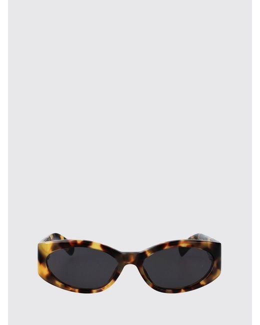 Jacquemus White Oval Cat-Eye Sunglasses for men