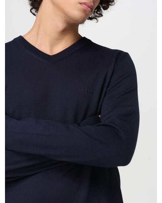 Boss Blue Jumper for men