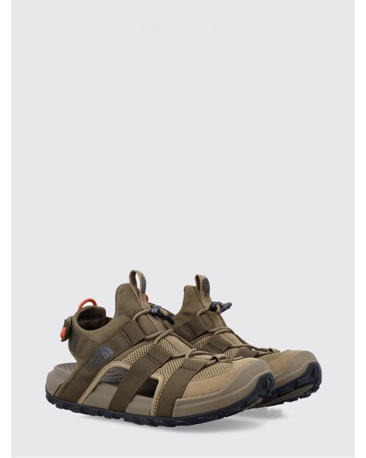 The North Face White Explore Camp Recycled Fabric Sandals for men