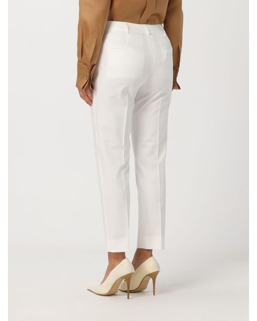 Pantalón Max Mara de color White
