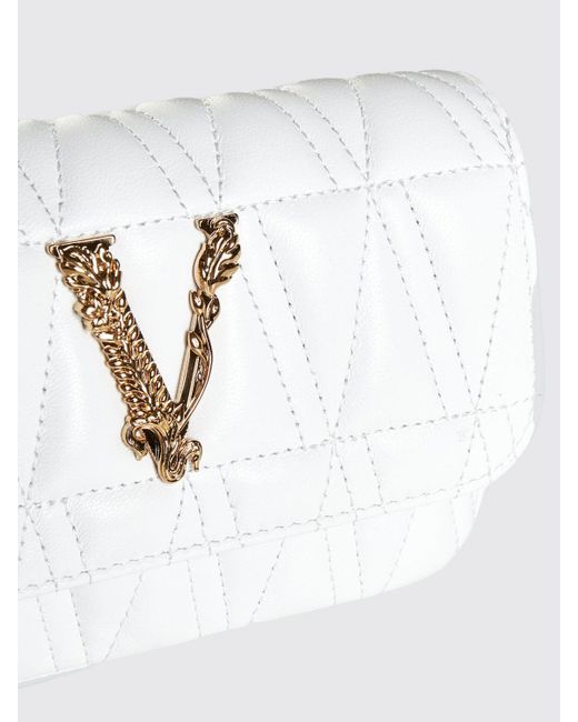 Sac porté épaule Versace en coloris White