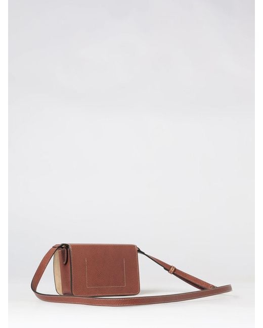 Longchamp Pink Épure Mini Cross-Body Bag With Flap