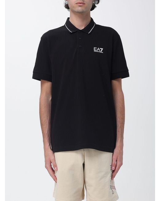 Polo di EA7 in Black da Uomo