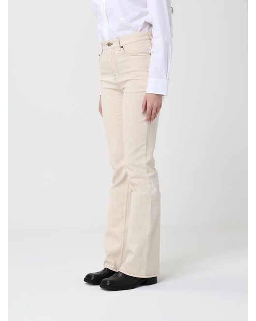 Burberry White Straight Jeans