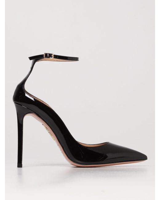 Aquazzura High Heel Shoes Woman in Black | Lyst
