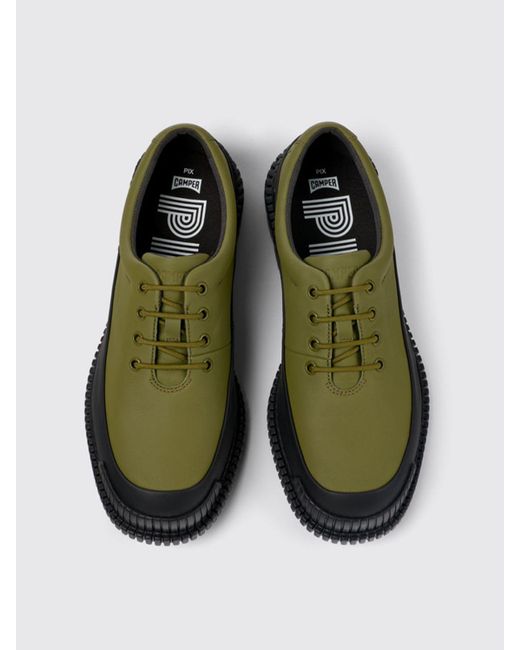 Zapatos de cordones Camper de hombre de color Green