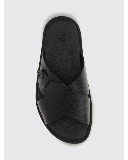Fendi Black Sandals for men