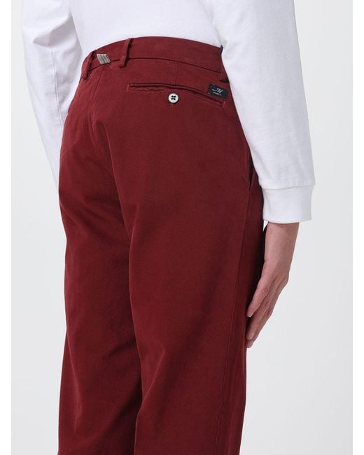 Mason's Red Trousers for men