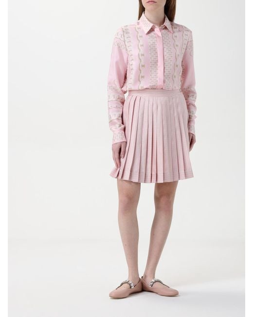 Top Mujer Versace de color Pink