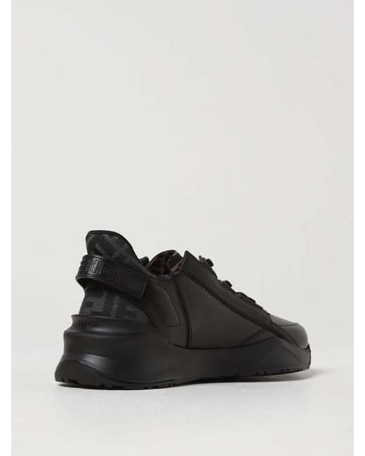 Fendi trainers black best sale