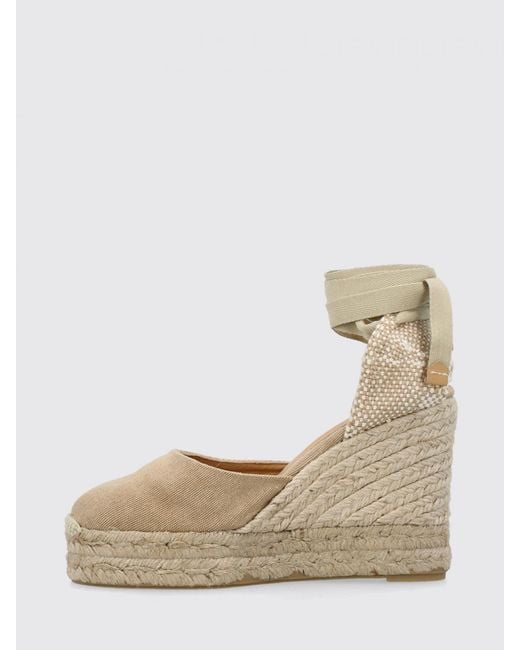 Castaner Natural Flat Shoes