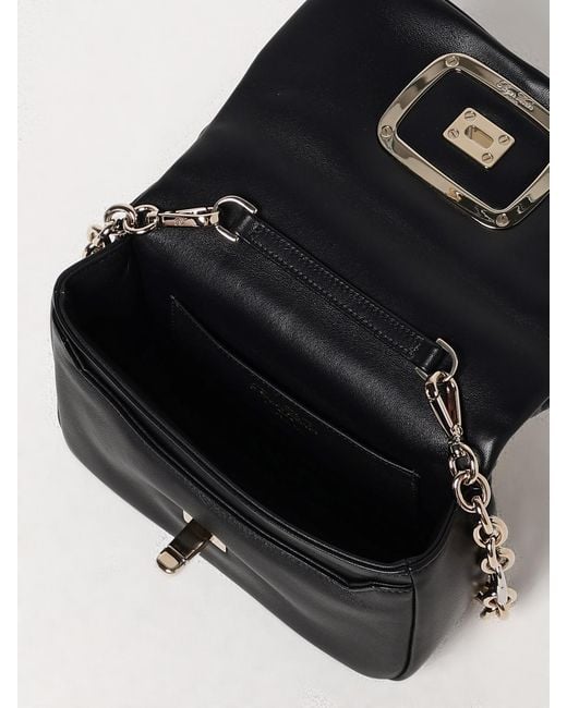 Roger Vivier Black Shoulder Bag