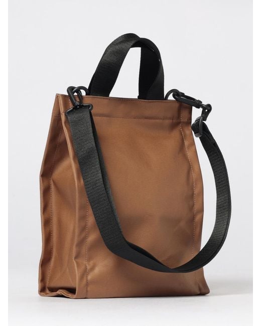 Carhartt Brown Water-Repellent Canvas Hamilton Bag for men