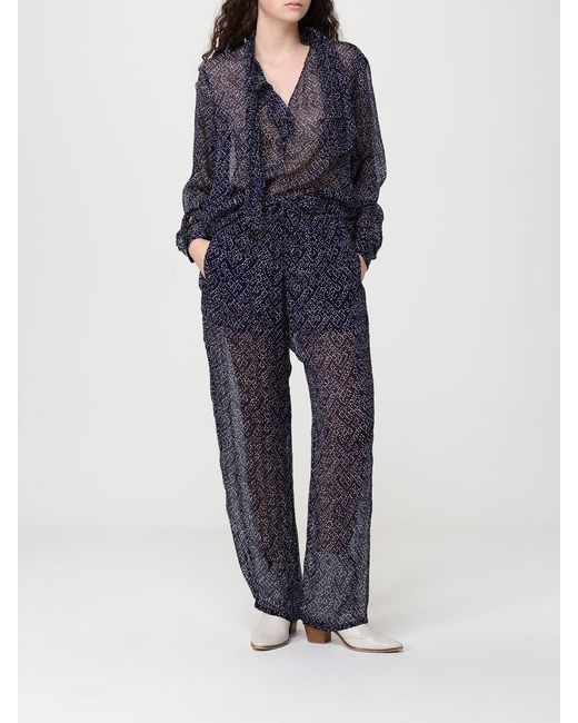 Isabel Marant Blue Lydna Trousers