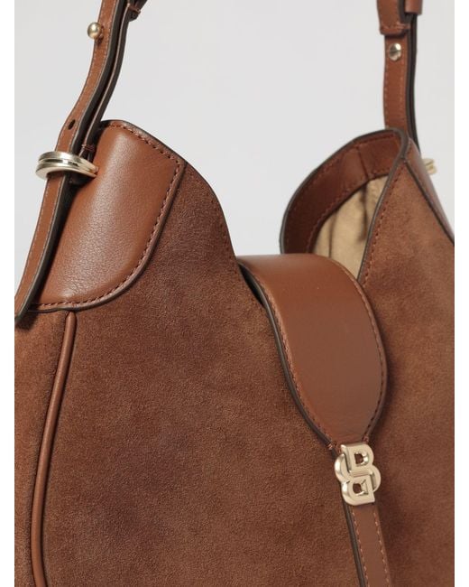 Boss Brown Suede Bag