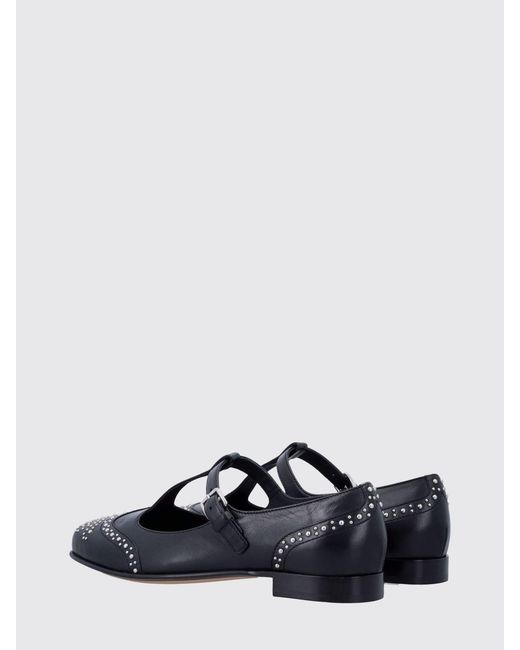 Church's White Opal Ballerinas