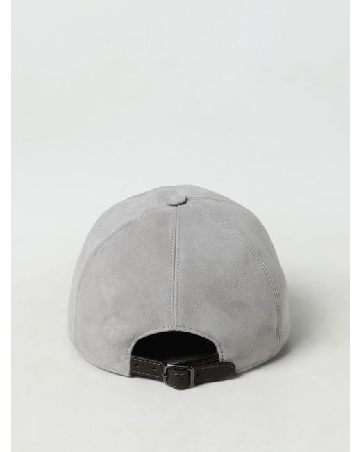Sombrero Brunello Cucinelli de color Gray