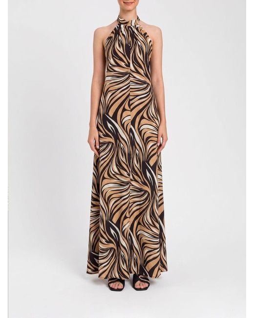 Twinset Natural Long Dress