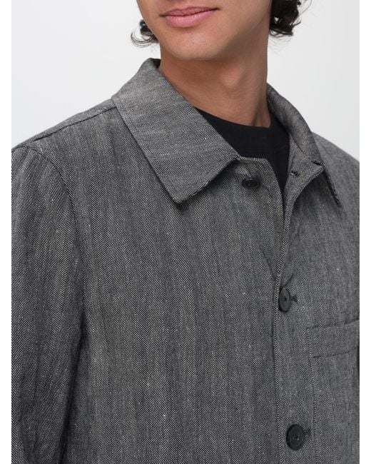 Dries Van Noten Gray Shirt Jacket for men