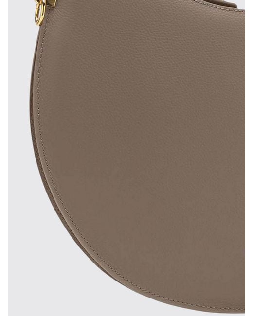 Coccinelle Brown Hobo Sunup Grained Leather Bag