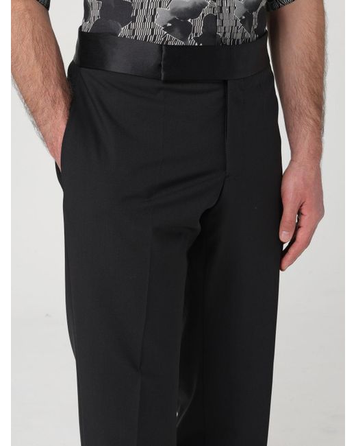 Pantalone di Emporio Armani in Black da Uomo