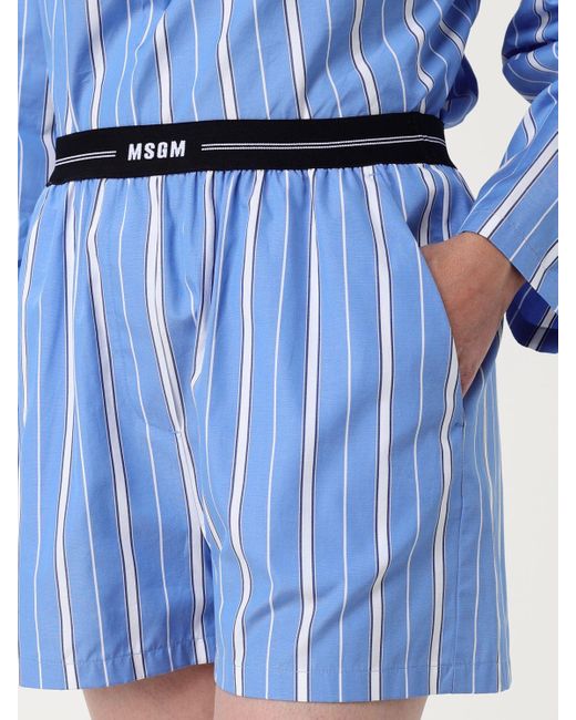 MSGM Blue Short