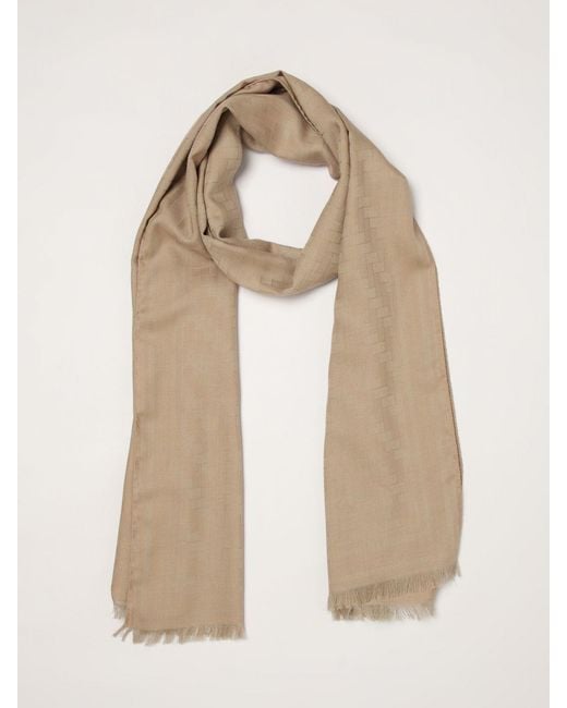 Brioni Natural Scarf for men