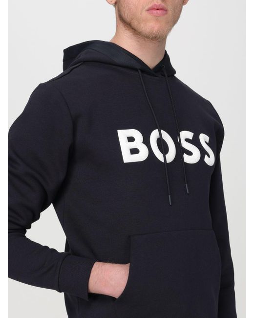 Boss Blue Sweatshirt for men