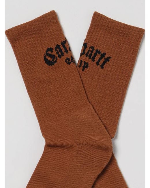 Carhartt Brown Socks for men