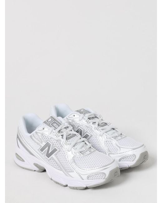 New Balance White 740 Sneakers
