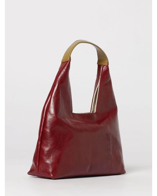 Marni Red Mini Calfskin Handbag