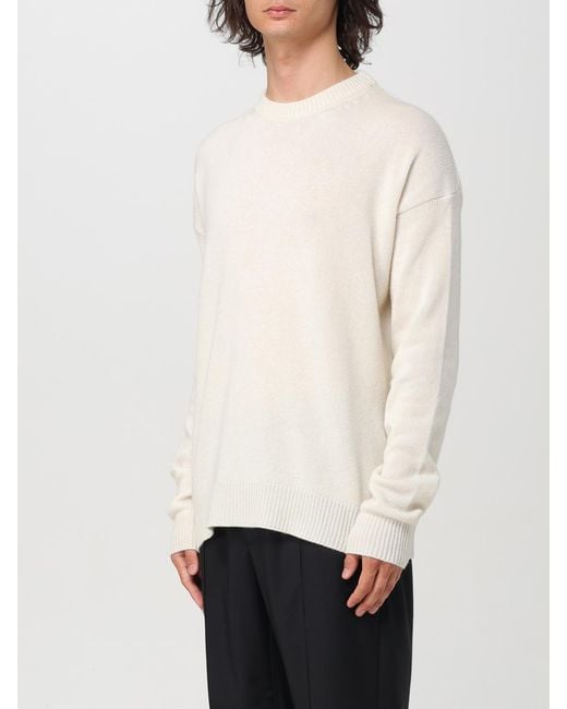 Jil Sander White Sweater for men